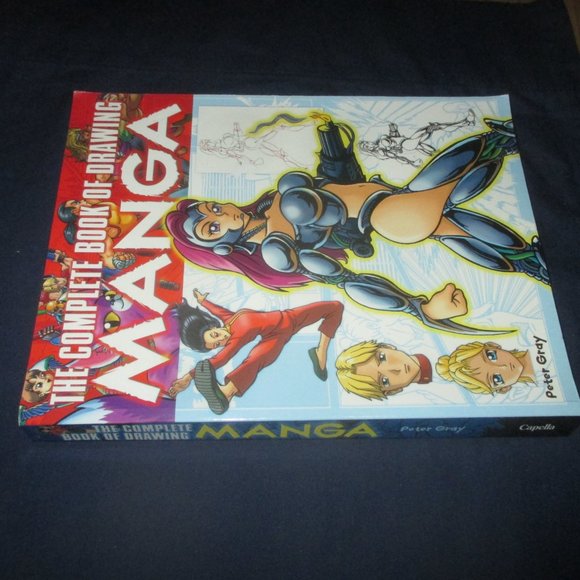 The Complete Book of Drawing Manga (Peter Gray, Paperback) - Picture 3 of 3
